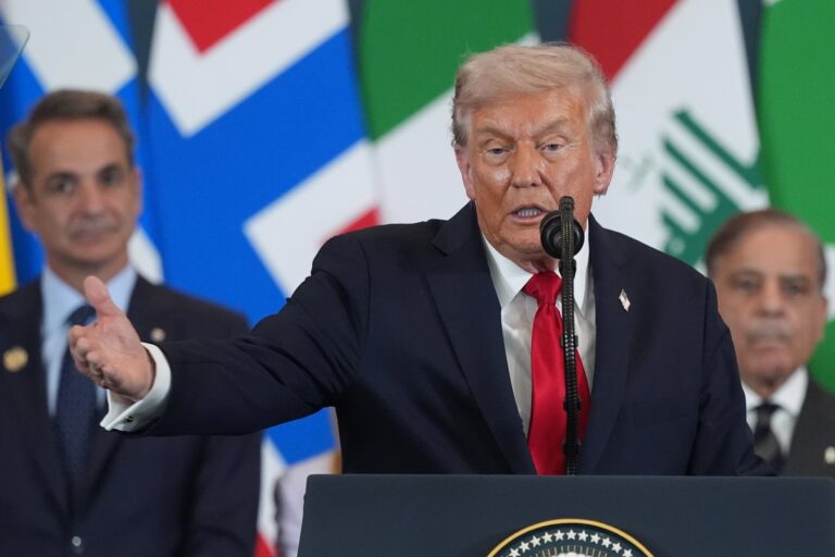 Trump diz que Hamas será erradicado se não cumprir acordo em Gaza