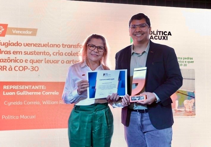 Jornalista Luan Guilherme Correia Bis no Prêmio Sebrae de Jornalismo com Reportagem Inspiradora