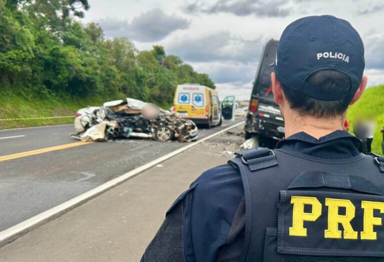 Acidente na BR-277 deixa dois mortos em Palmeira
