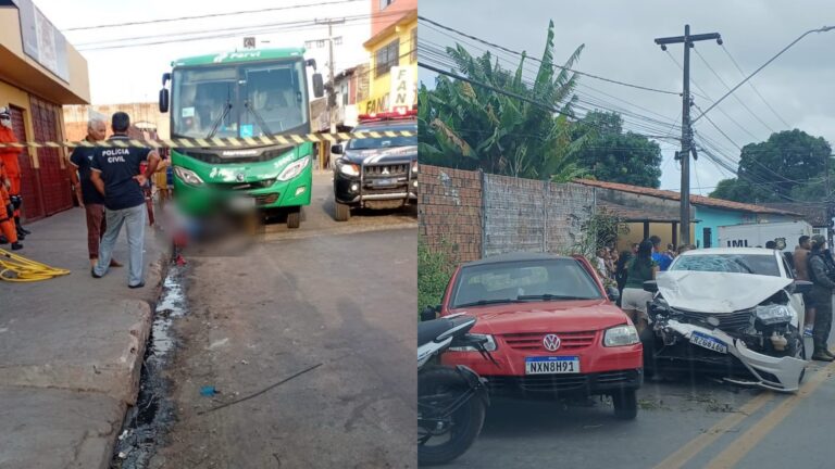 Dois acidentes fatais em São Luís na manhã deste domingo