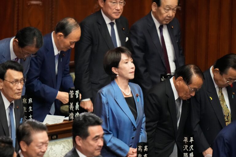 Sanae Takaichi é eleita a primeira premiê do Japão