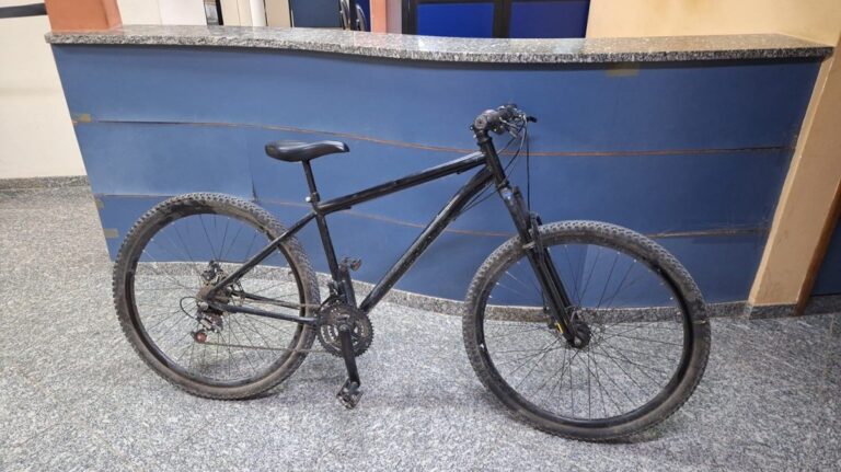 Adolescente apreendido por furto de bicicleta em Porciúncula