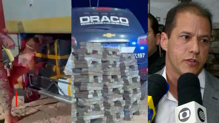 Homens presos com 250 kg de skunk fretaram ônibus para transportar a droga