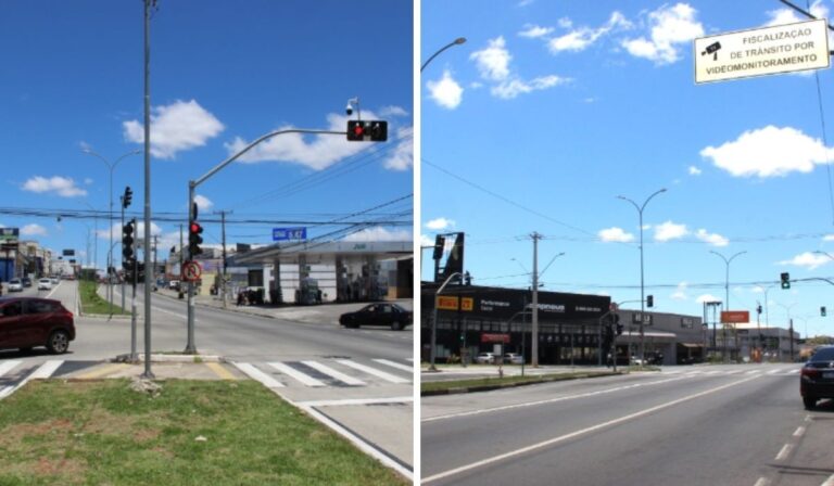 Campinas instala novas câmeras para monitorar infrações na Av. das Amoreiras