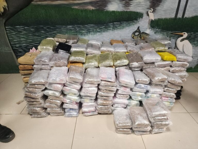 Casal é preso com mais de 500 kg de drogas em Manaus