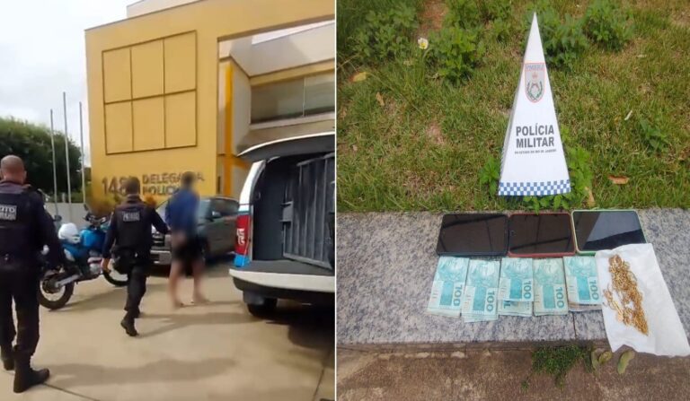 Homem é preso e adolescente apreendido após assalto a casa de idosos no RJ