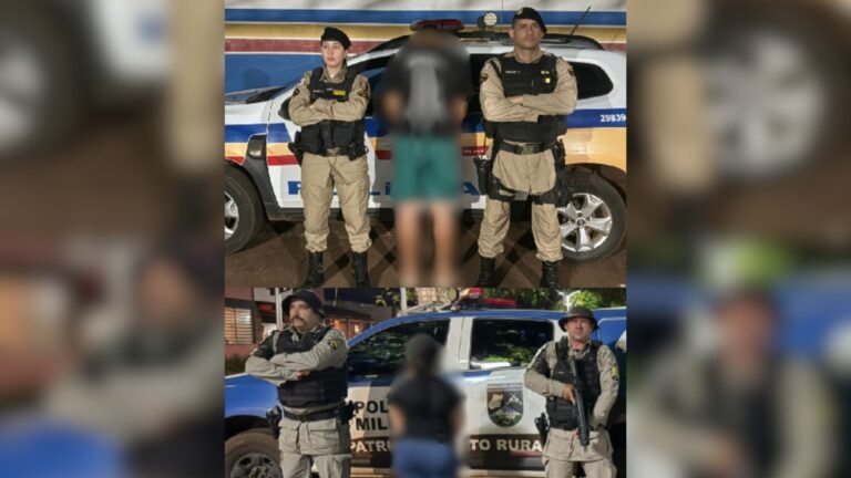 Casal é preso por roubo de R$ 65 mil a idosos em Centralina