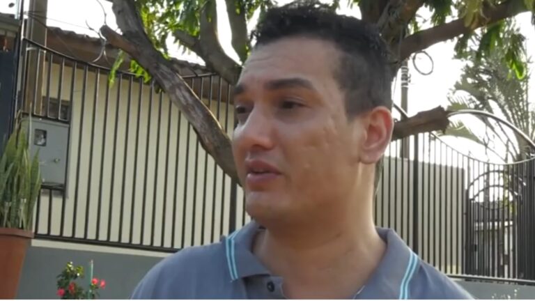 Homem salva família em incêndio em apartamento no Paraná