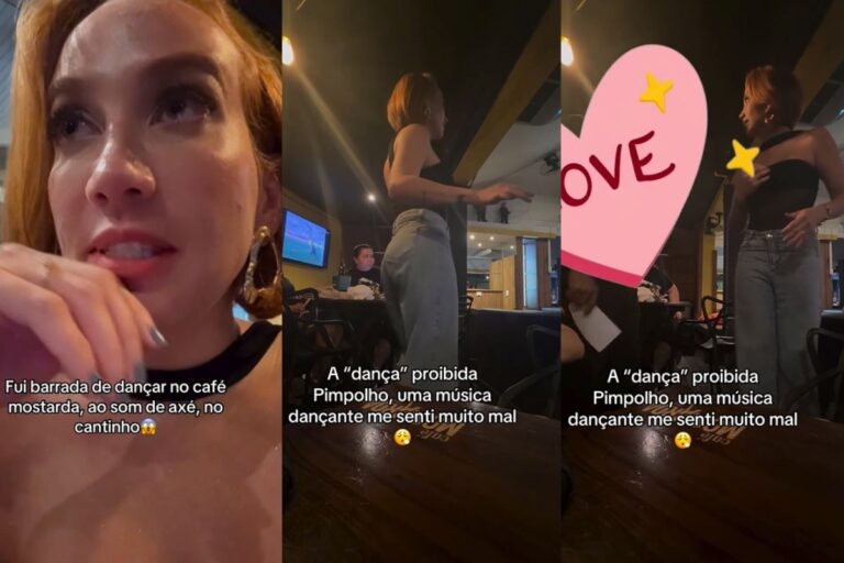 Influenciadora é impedida de dançar em bar e vídeo viraliza