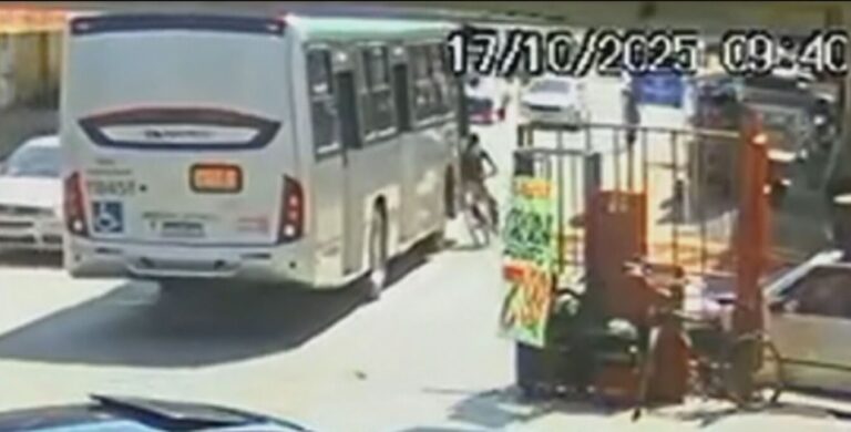 Ciclista é atropelado por ônibus no DF e motorista foge do local
