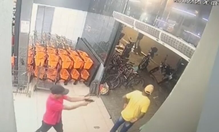 Tentativa de homicídio em Belém é registrada por câmera