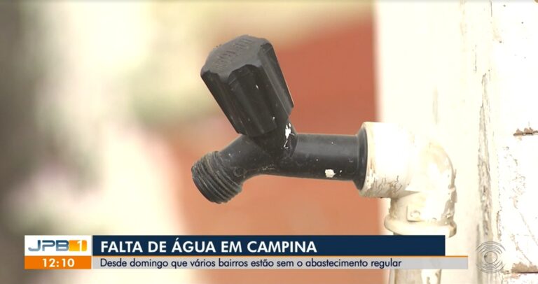 Campina Grande terá falta de água neste fim de semana
