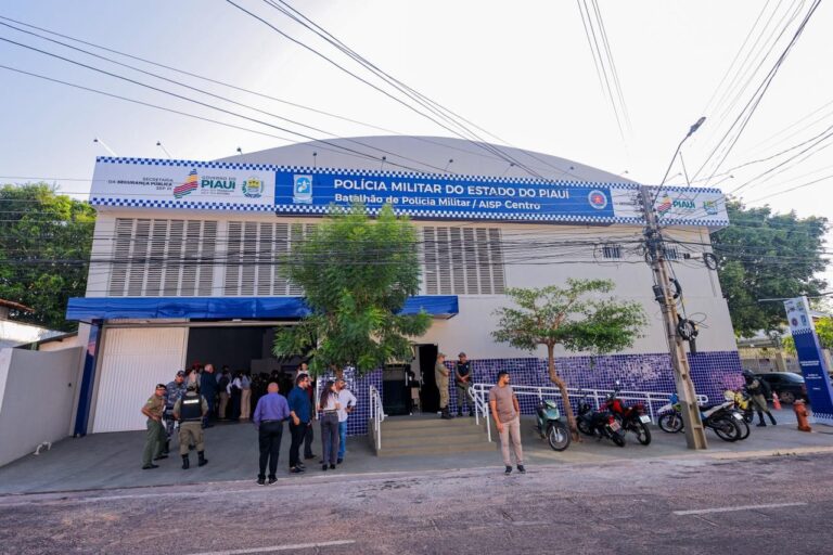 Novo batalhão da PM é inaugurado em Teresina