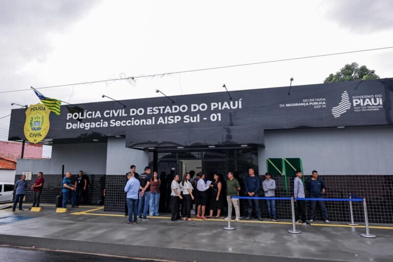 Governo entrega nova delegacia na zona Sul de Teresina