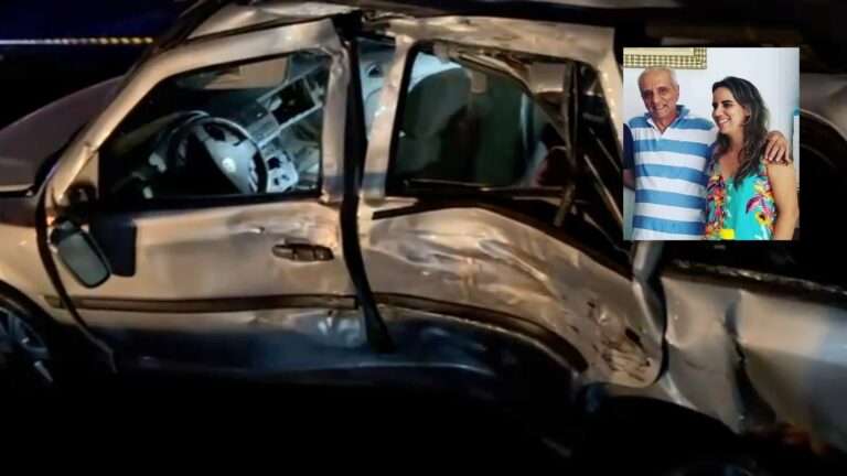 Motorista e filha morrem após colisão com carreta em Santa Fé do Sul