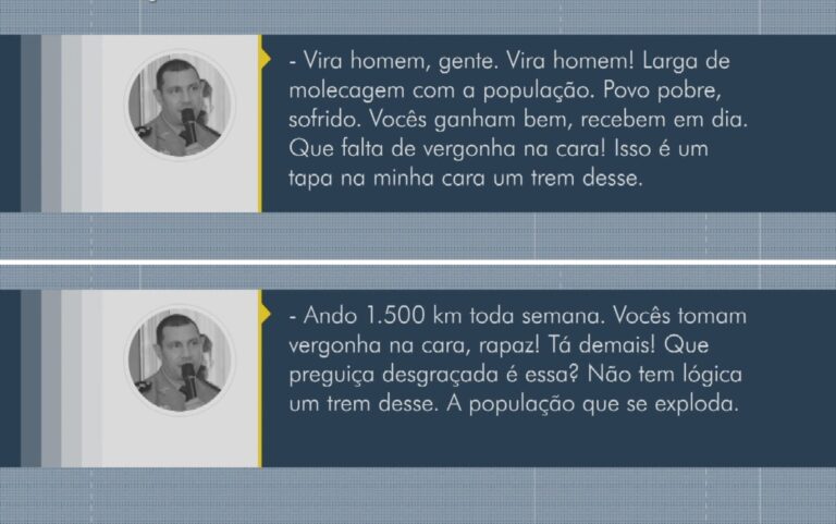 Coronel critica falta de policiamento em Águas Lindas de Goiás