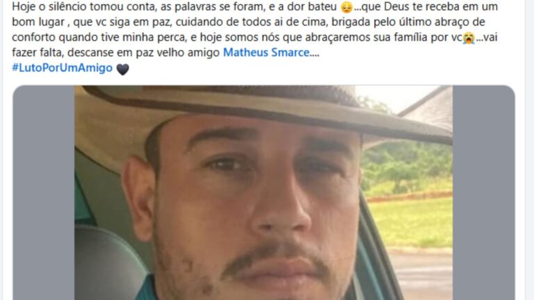 Morte de jovem em acidente causa comoção nas redes sociais