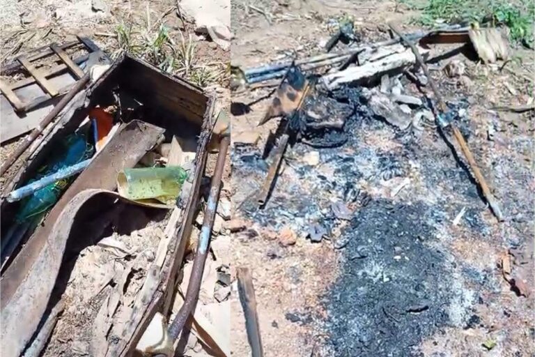 Polícia investiga queimadas de ossos em cemitério de Mairinque