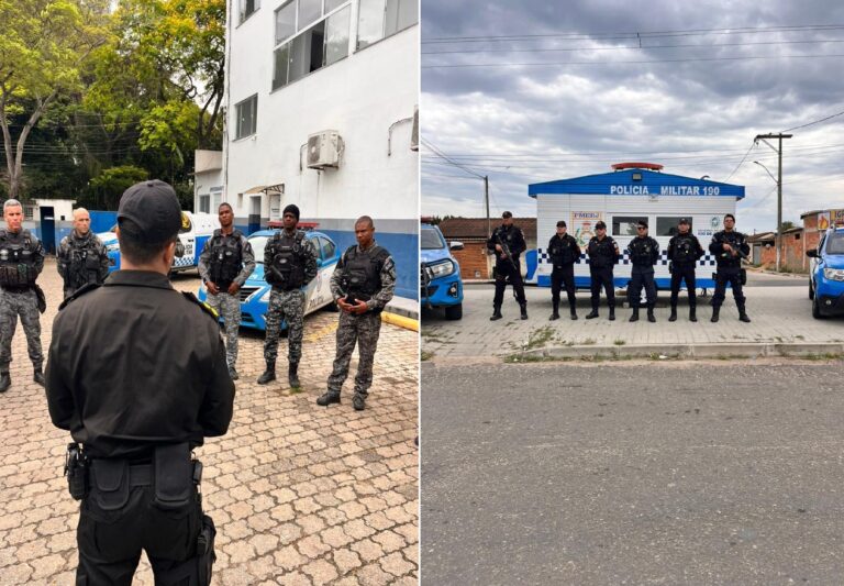 Polícia militar realiza operação para conter onda de violência em Guarus
