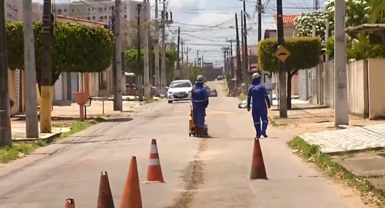 Avenida é interditada por um mês para obra em Natal