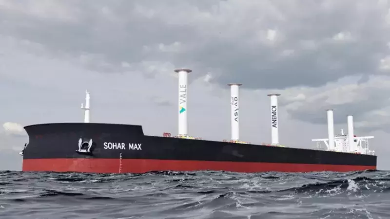 Velas Rotativas Impulsionam Futuro Sustentável no Transporte Marítimo: Navio Inovador Atraca em São Luís