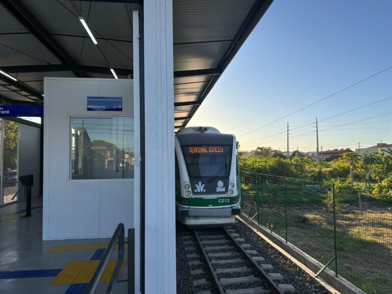 Estação de metrô será demolida em Teresina para obras de modernização