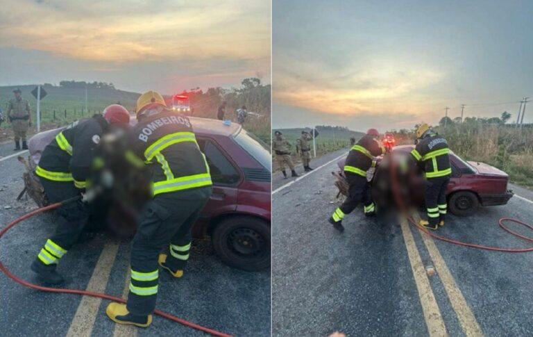 Acidente na TO-342 deixa um morto e três feridos