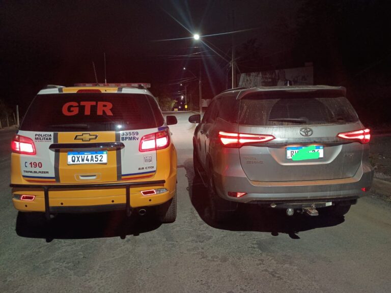 Empresário preso por dirigir caminhonete clonada na BR-135