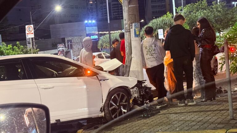 Acidentes marcam madrugada em Mogi das Cruzes