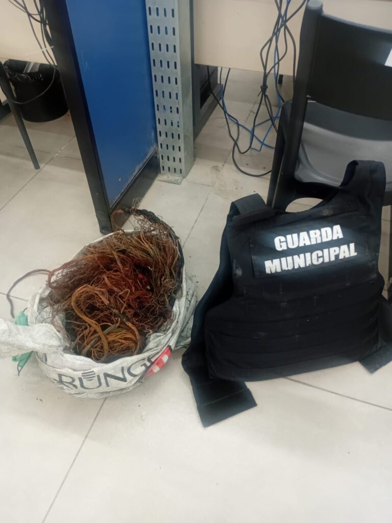 Dupla é presa por roubo de cabos de cobre em Volta Redonda