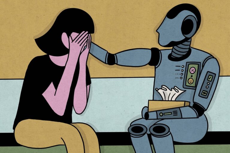 Uso de IA na terapia: apoio e riscos