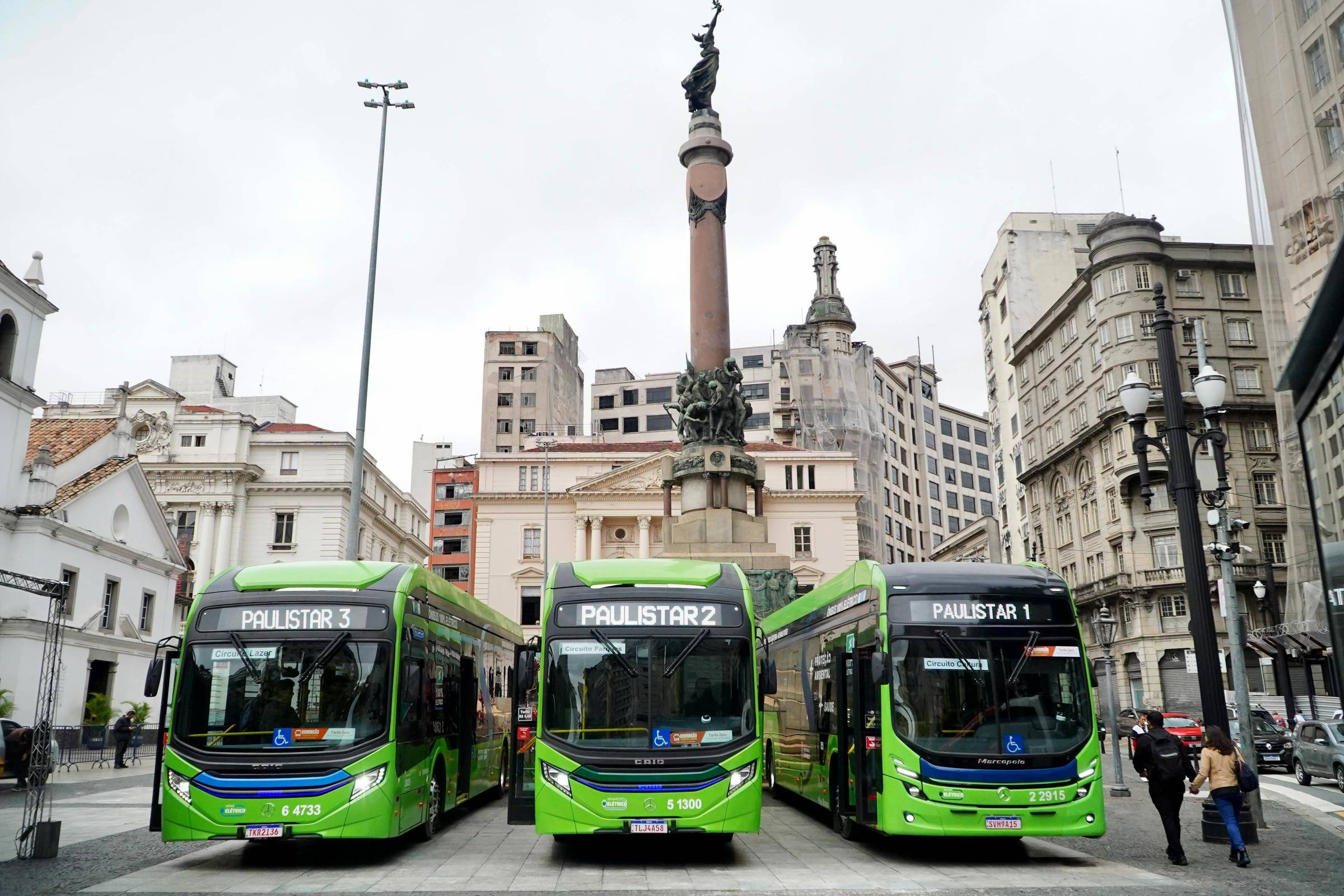 São Paulo é premiada por programa de ônibus elétricos