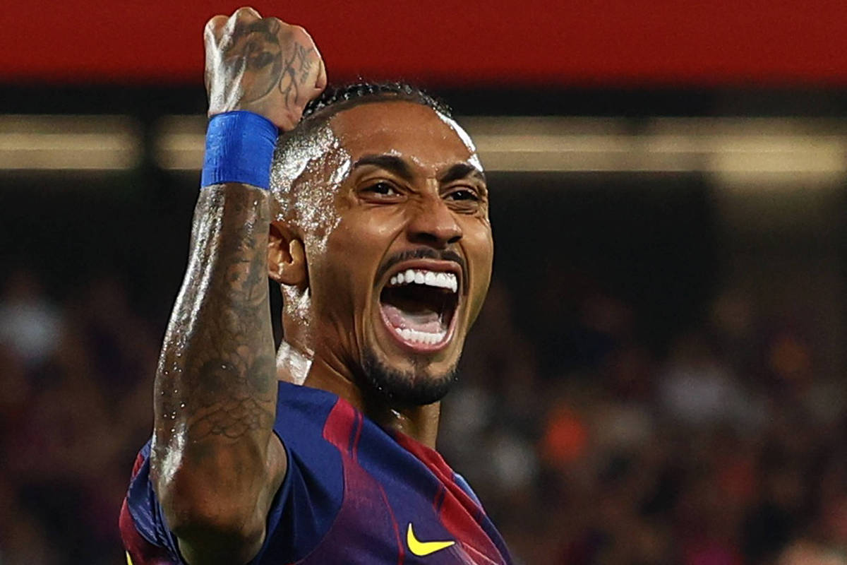 Raphinha é indicado ao prêmio The Best da Fifa