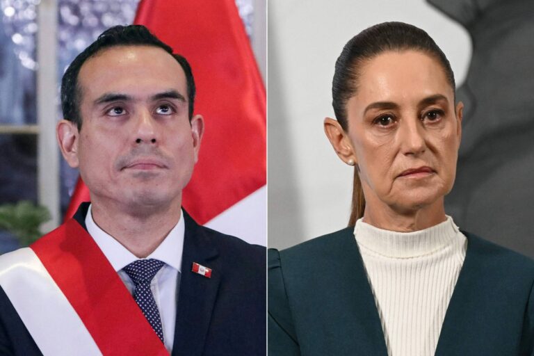 Peru declara Sheinbaum persona non grata após asilo a ex-primeira-ministra