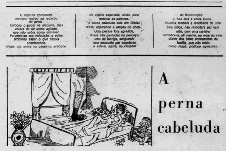 A lenda da perna cabeluda que assombrou Recife