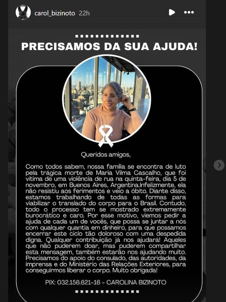 Tragédia em Buenos Aires: brasileira de 69 anos é agredida fatalmente
