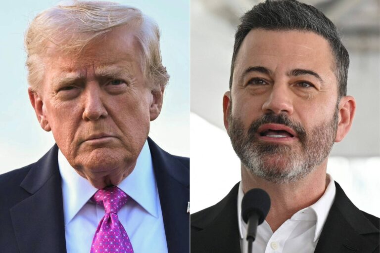 Trump critica Kimmel após piada sobre Jeffrey Epstein