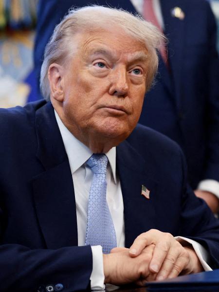 Trump comenta prisão de Bolsonaro: 'Foi o que aconteceu? É uma pena'