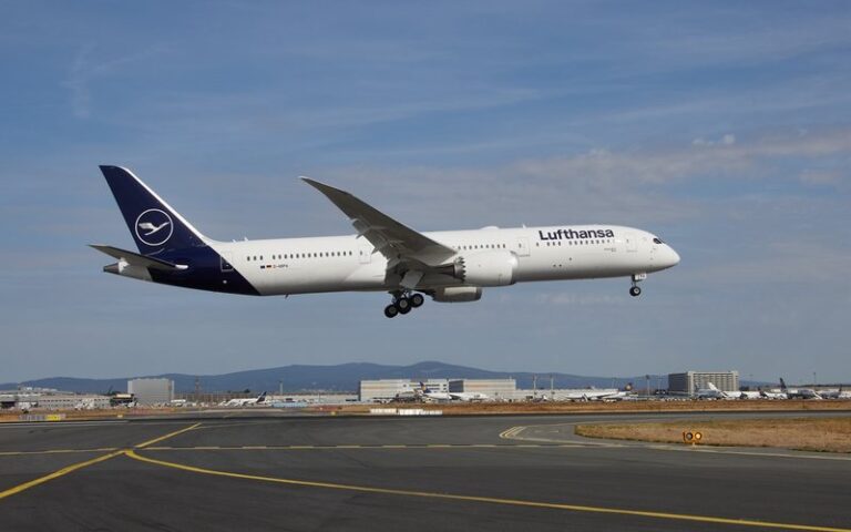 Lufthansa inicia operações comerciais com o Boeing 787-9 no Rio de Janeiro