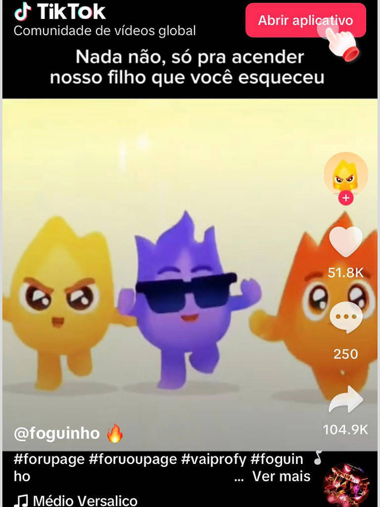 Impacto do foguinho do TikTok no vício infantil e juvenil