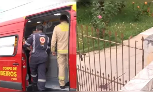 Jovem sofre acidente grave ao tentar pular portão em Colombo (PR)