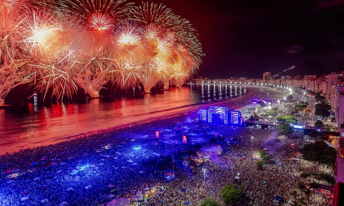 Réveillon Rio 2026: Copacabana se prepara para a maior celebração de Ano Novo do planeta