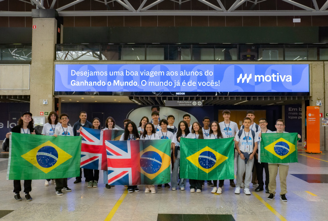 Ganhando o mundo promove intercâmbio de 25 adolescentes ao Reino Unido