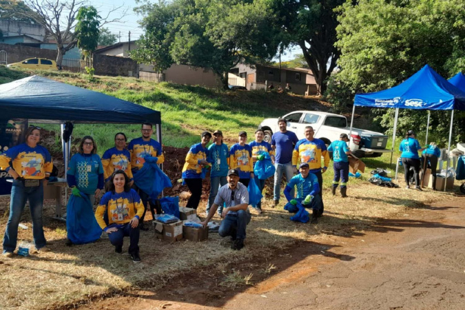 Voluntariado na Sanepar cresce 30% e fortalece ação social e ambiental