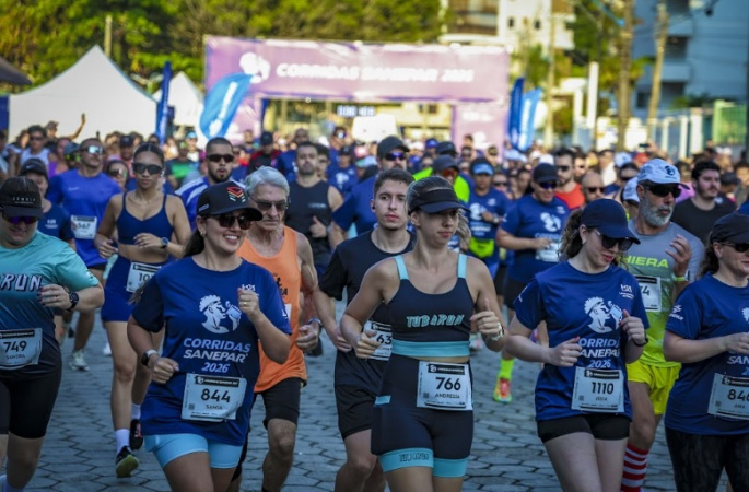 Corrida sanepar em matinhos movimenta mais de 1.500 atletas no litoral