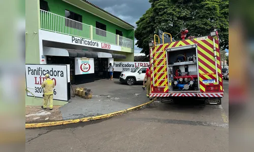 Incêndio em panificadora no Jardim das Flores mobiliza bombeiros em Apucarana