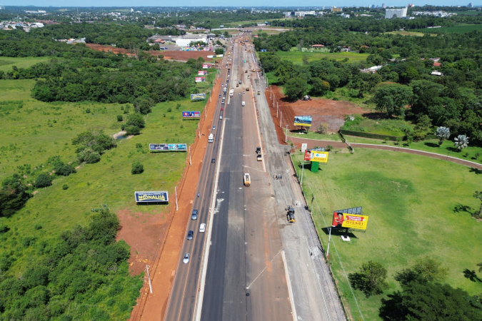 Duplicação da Rodovia das Cataratas avança em Foz do Iguaçu com 78,24% concluída