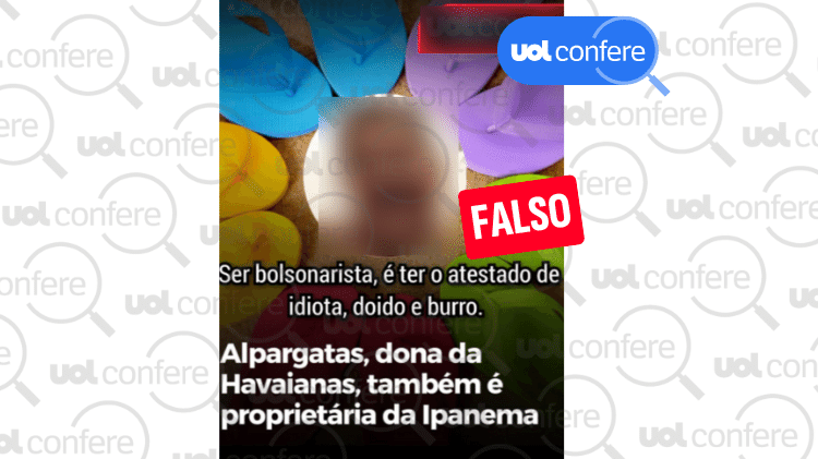 Havaianas e Ipanema pertencem a grupos empresariais distintos
