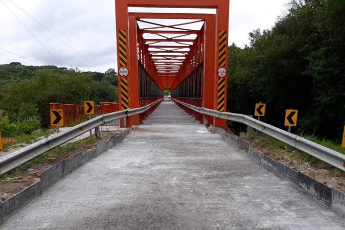 Interdição noturna na ponte do Rio da Várzea para conclusão da reforma