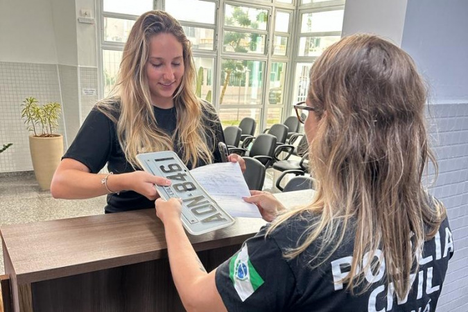 pcpr reforça registro online para perda de placa de veículo no paraná